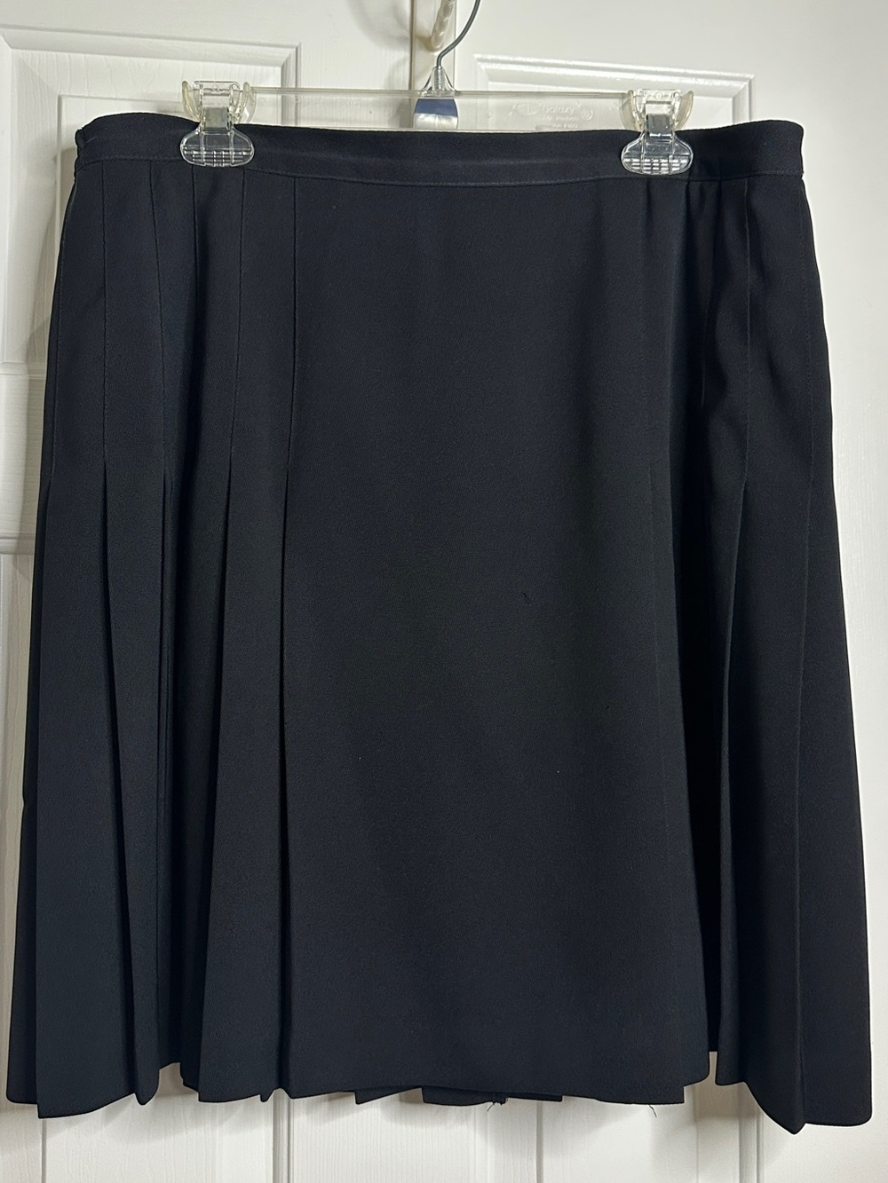 Classic Black Pleated Women's Skirt 16